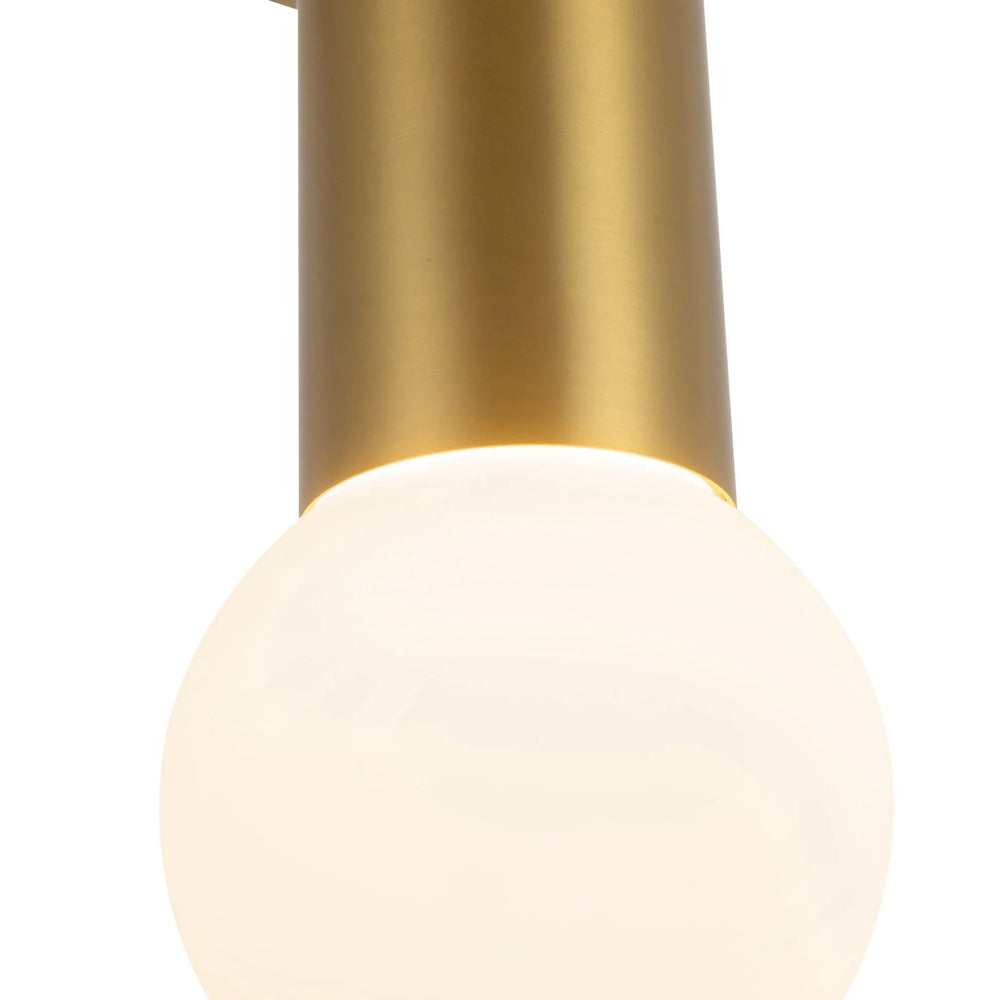 Calla LED Semi Flush Mount Ceiling Light in Detail.