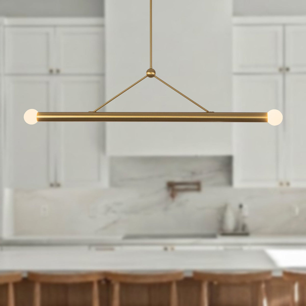 Calla Linear LED Pendant Light in Detail.