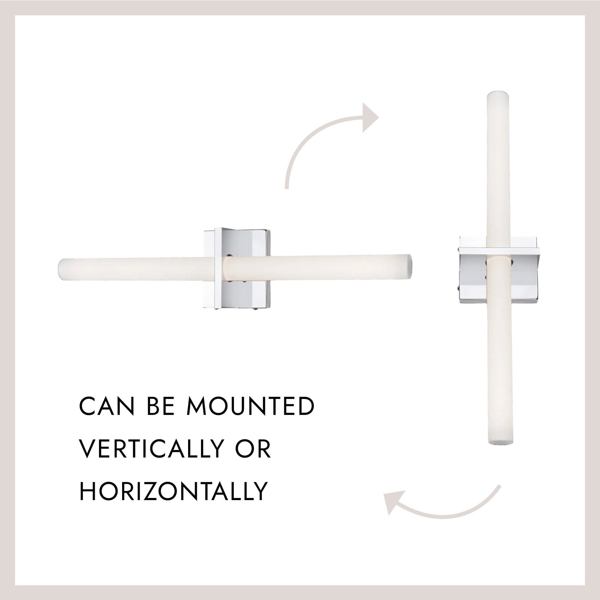 Camden LED Vanity Wall Light in Detail.