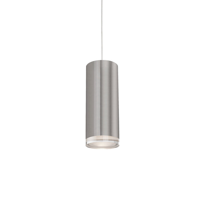 Cameo LED Pendant Light in Brushed Nickel (7.5-Inch).