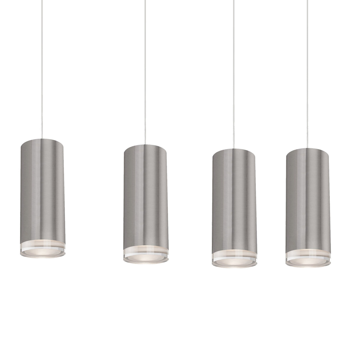 Cameo Rectangle Multi Light LED Pendant Light in Detail.