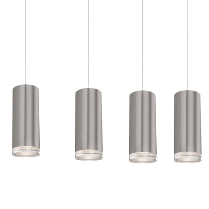 Cameo Rectangle Multi Light LED Pendant Light in Detail.