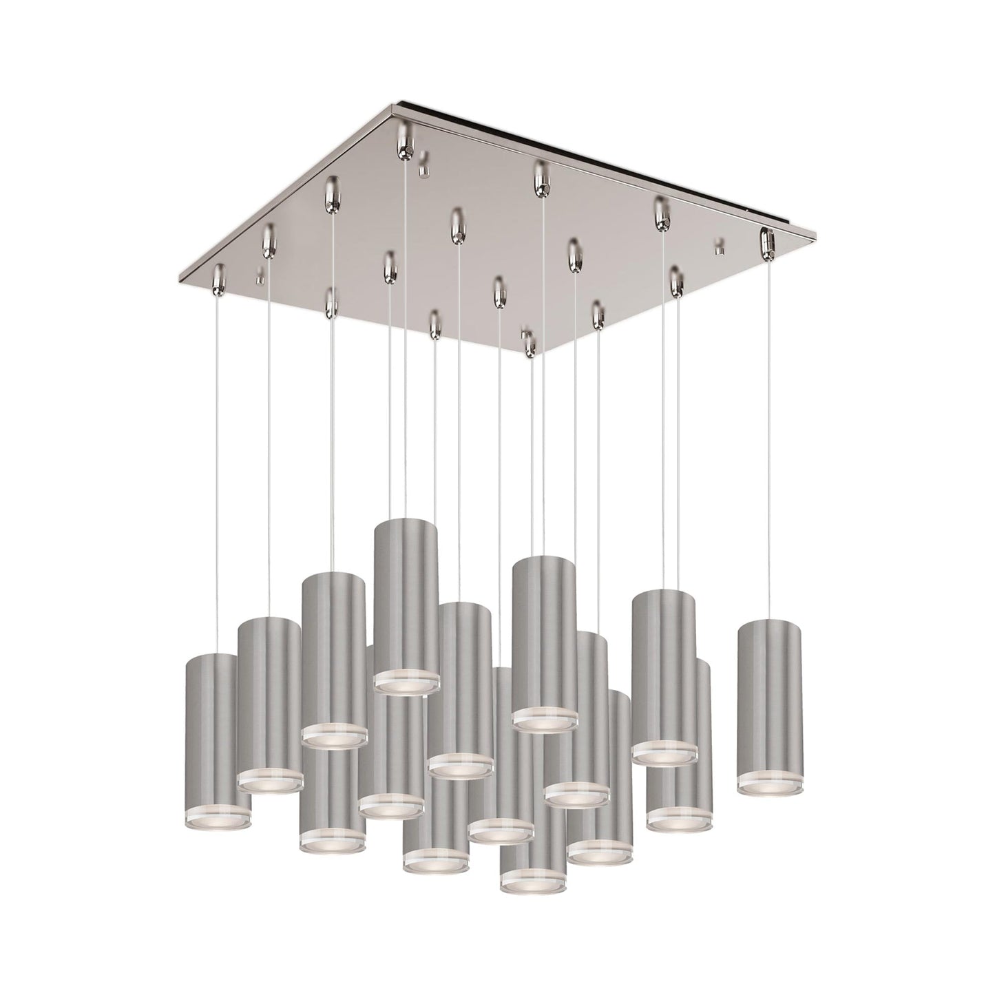 Cameo Square Multi Light LED Pendant Light.