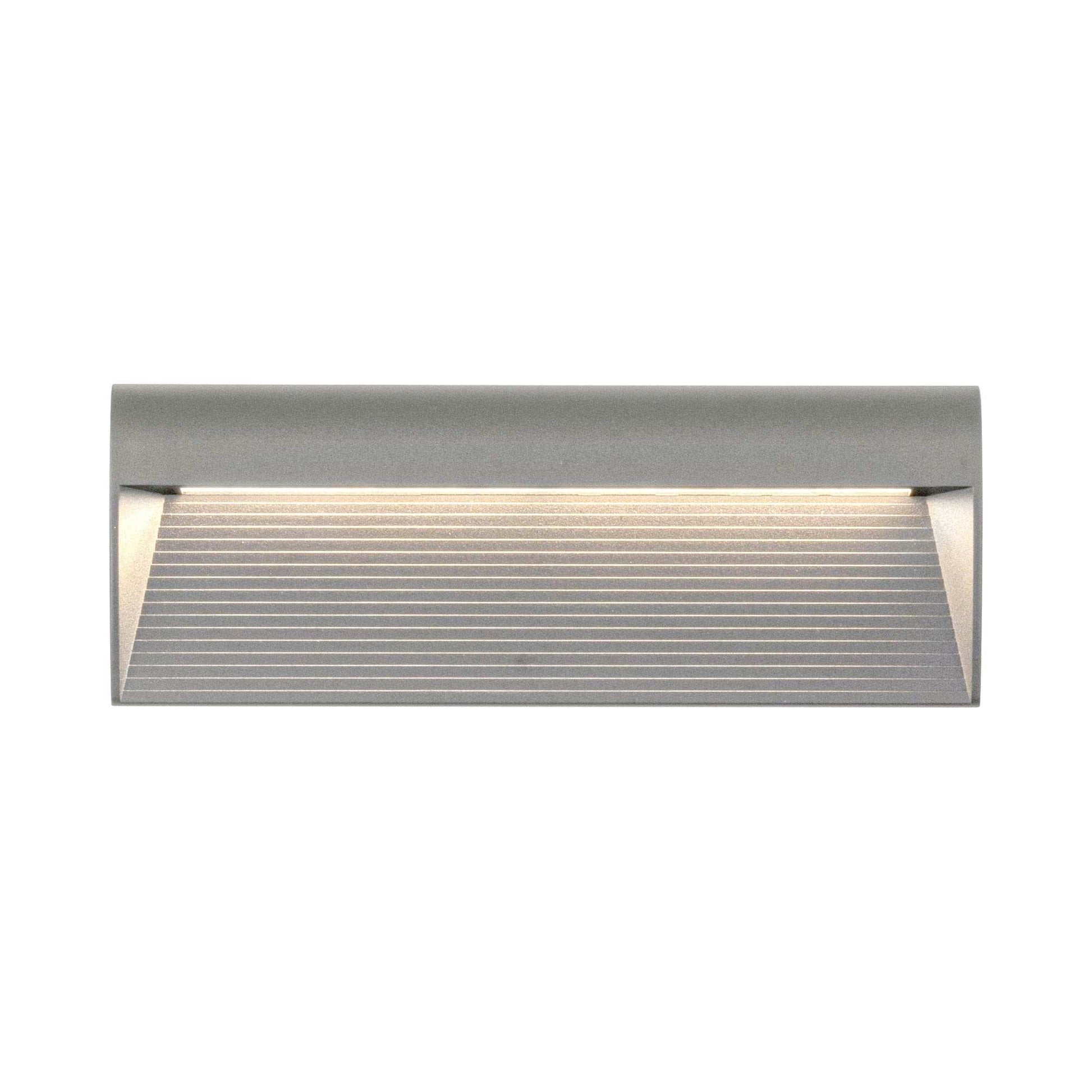 Casa Outdoor LED Step Light in Grey.