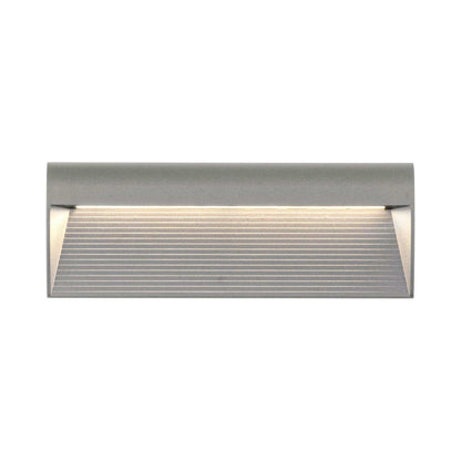 Casa Outdoor LED Step Light in Grey.