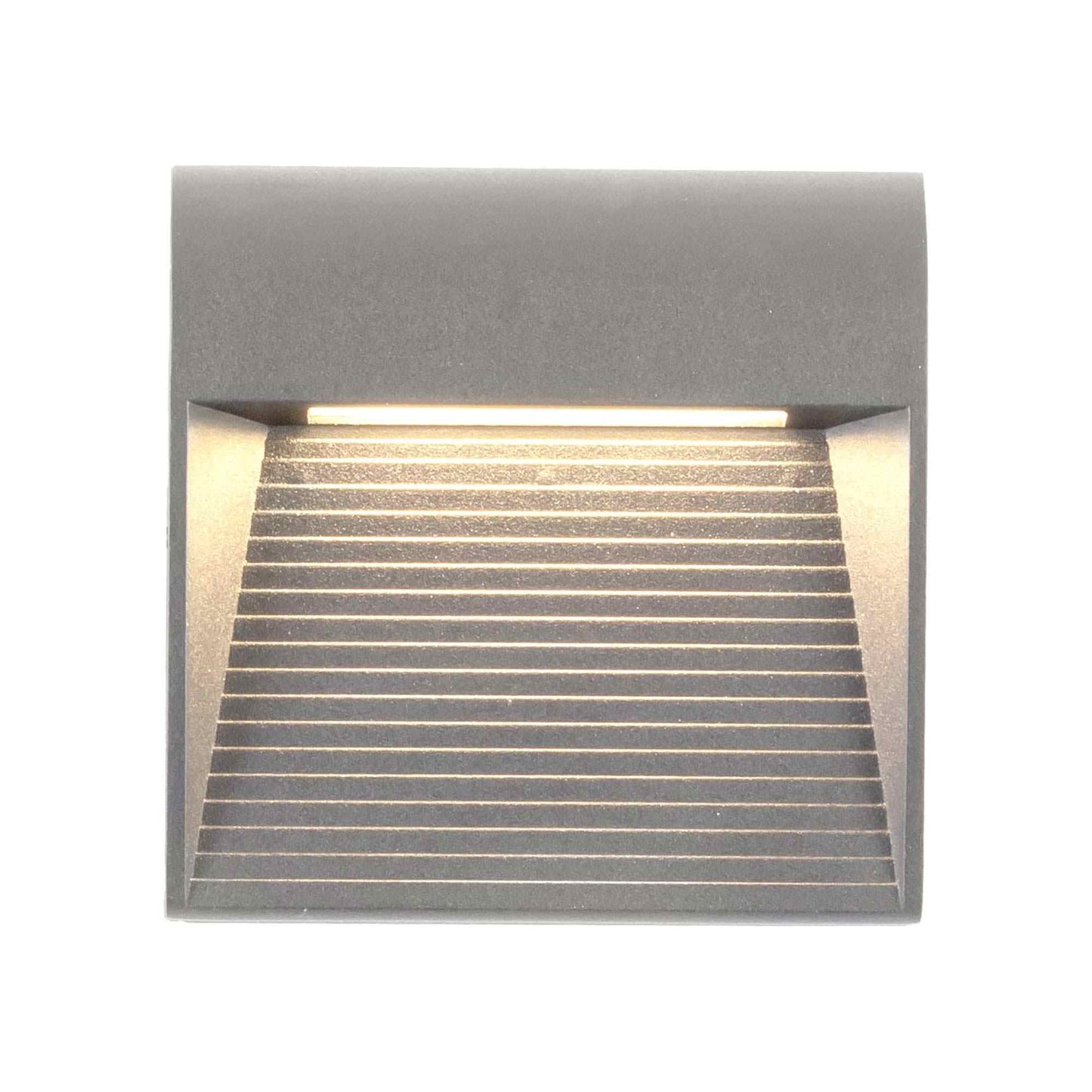 Casa Outdoor LED Wall Light in Grey (4.63-Inch).