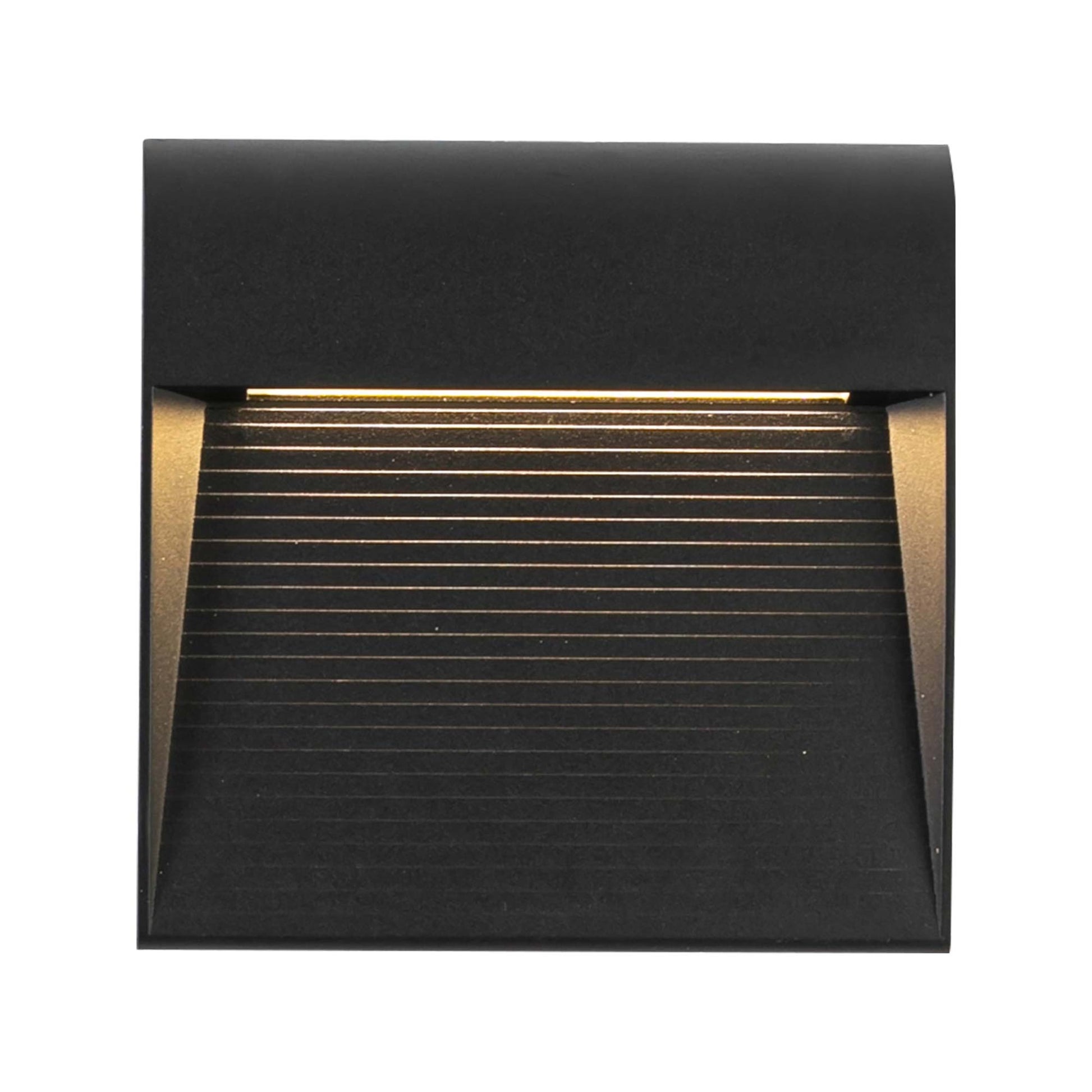 Casa Outdoor LED Wall Light in Black (7-Inch).