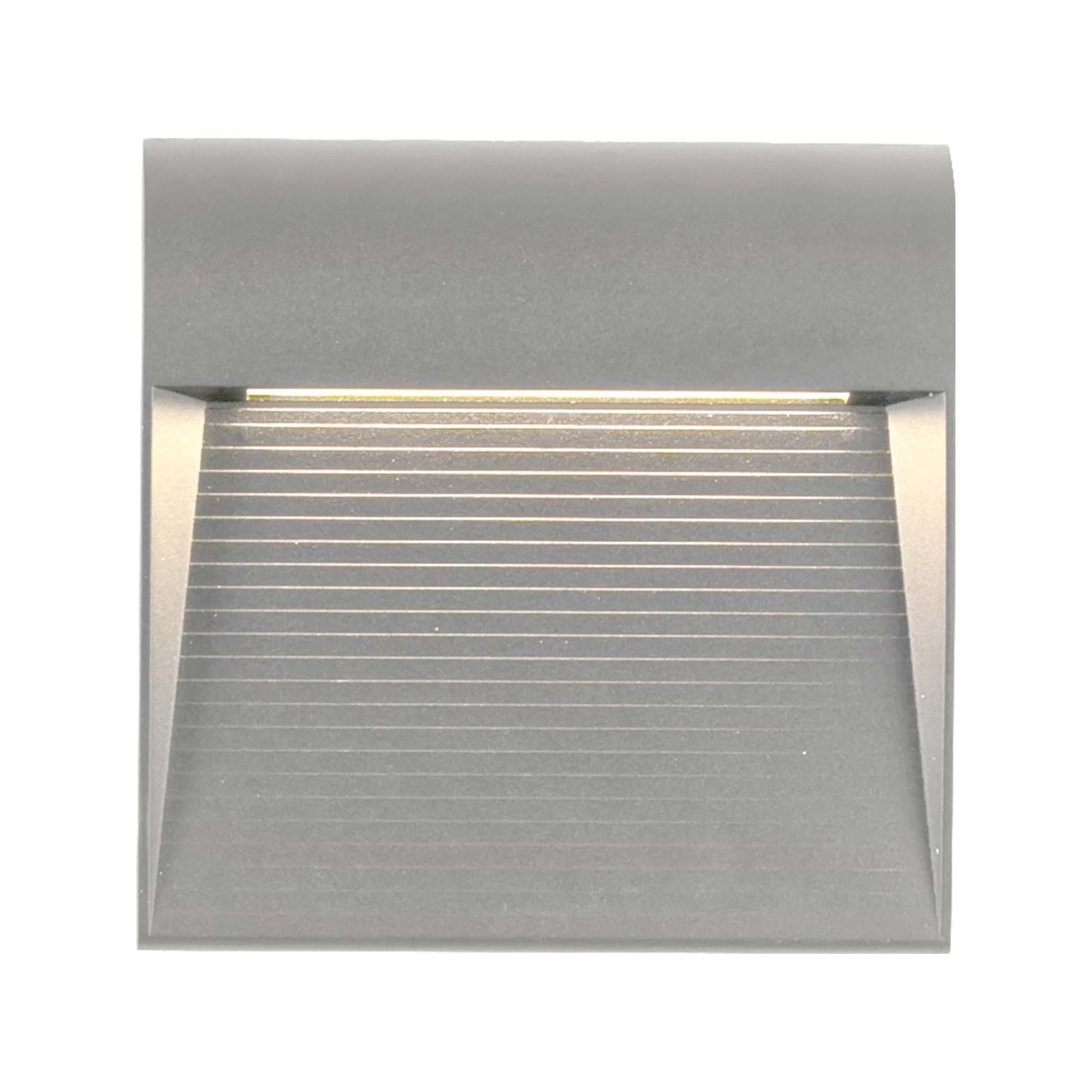 Casa Outdoor LED Wall Light in Grey (7-Inch).