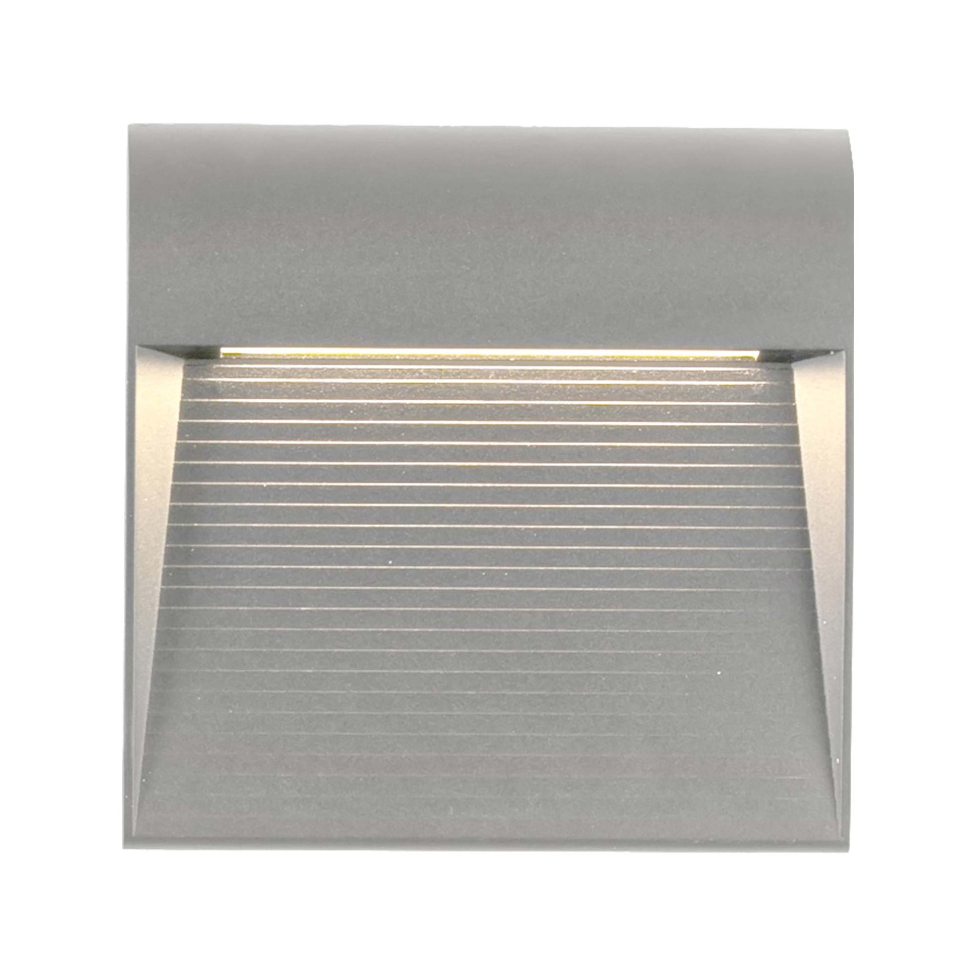 Casa Outdoor LED Wall Light in Grey (7-Inch).