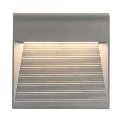 Casa Outdoor LED Wall Light in Grey (8.25-Inch).