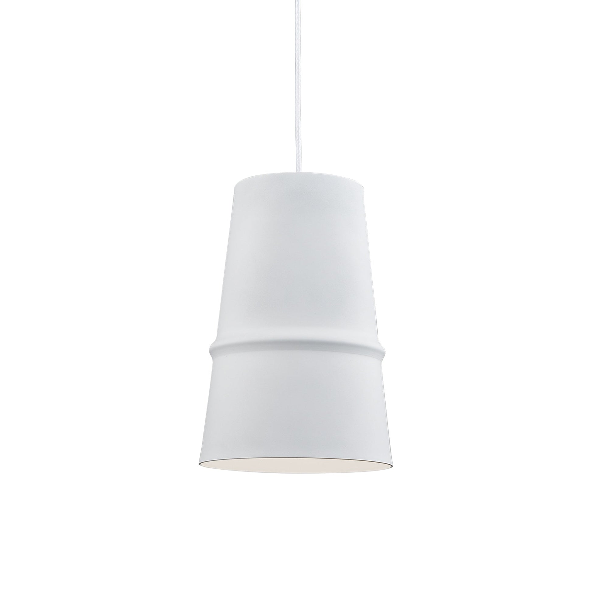 Castor Pendant Light in White.