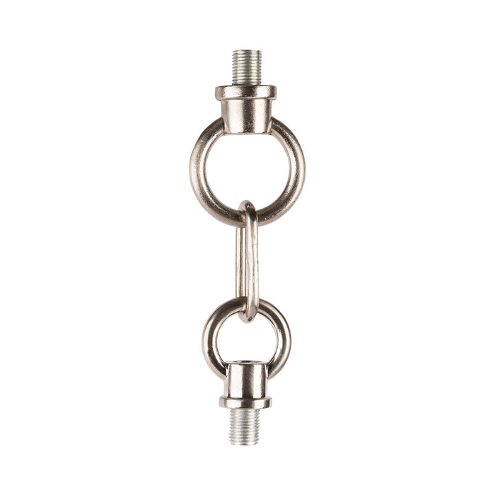 Ceiling Light Adapter in Brushed Nickel (Chain).