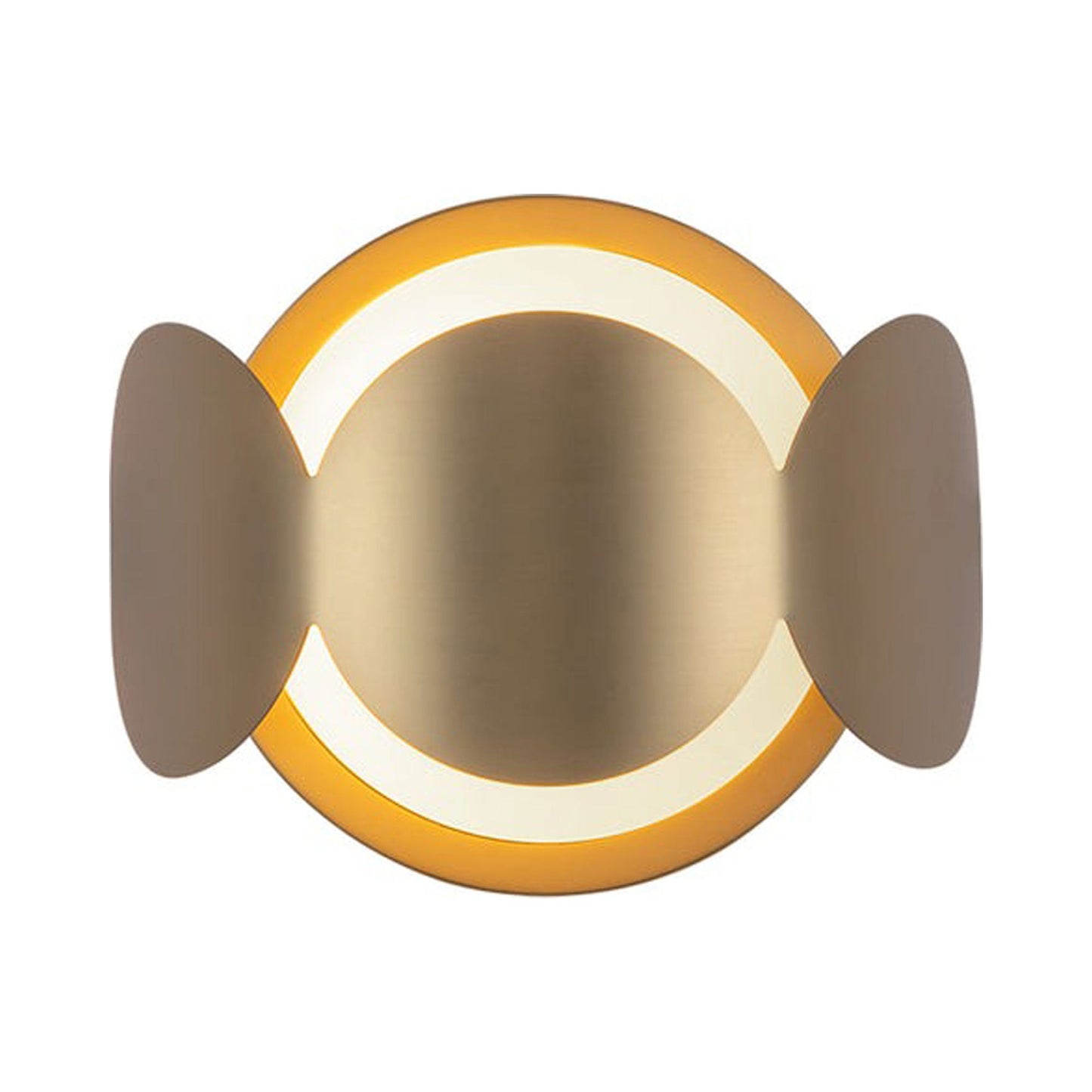 Ciel Wall Light in Brushed Gold.