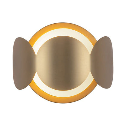 Ciel Wall Light in Brushed Gold.