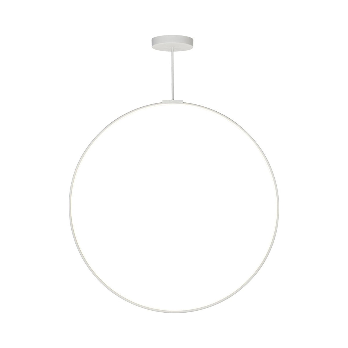 Cirque LED Pendant Light in White (48-Inch).
