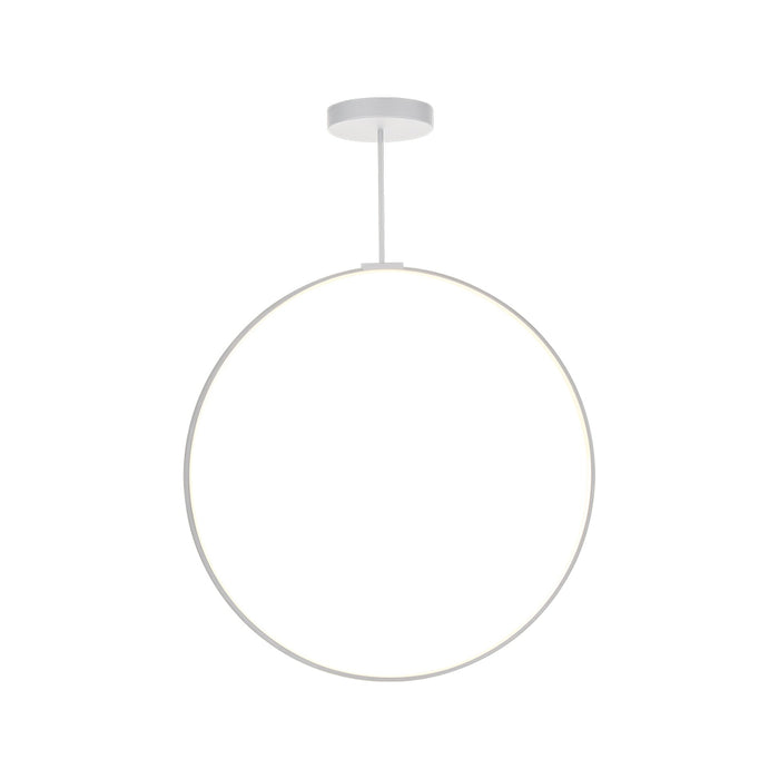 Cirque LED Pendant Light in White (36-Inch).