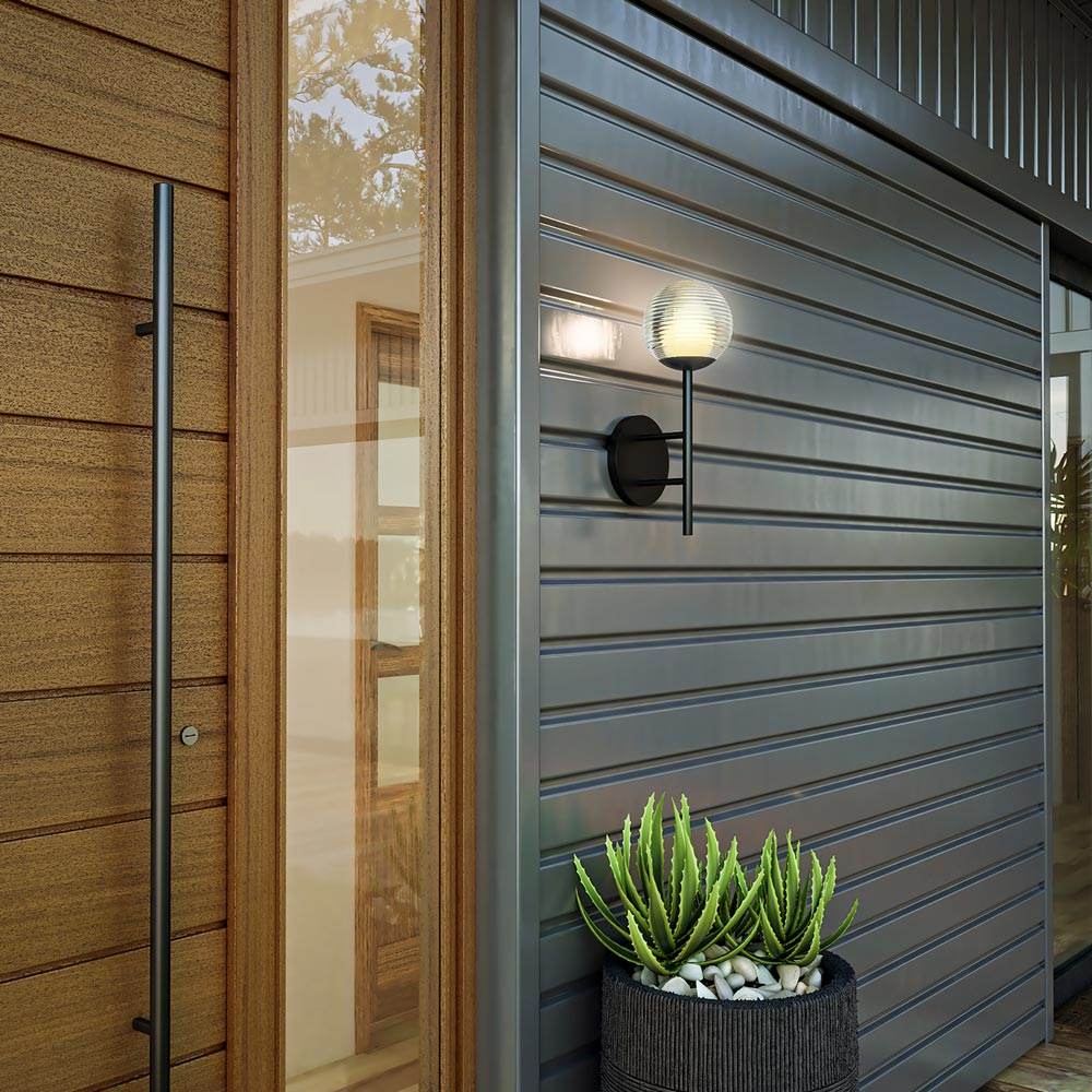 Claremont LED Wall Light - Outside Area.