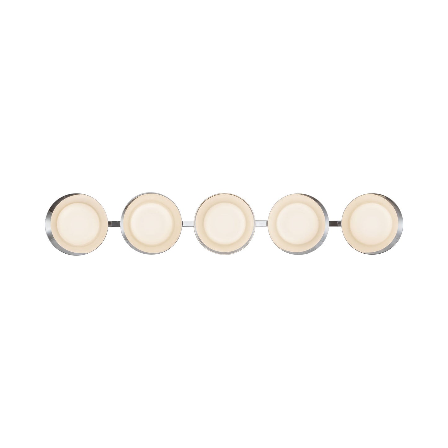 Cleo LED Bath Vanity Light in Chrome (36.13-Inch).