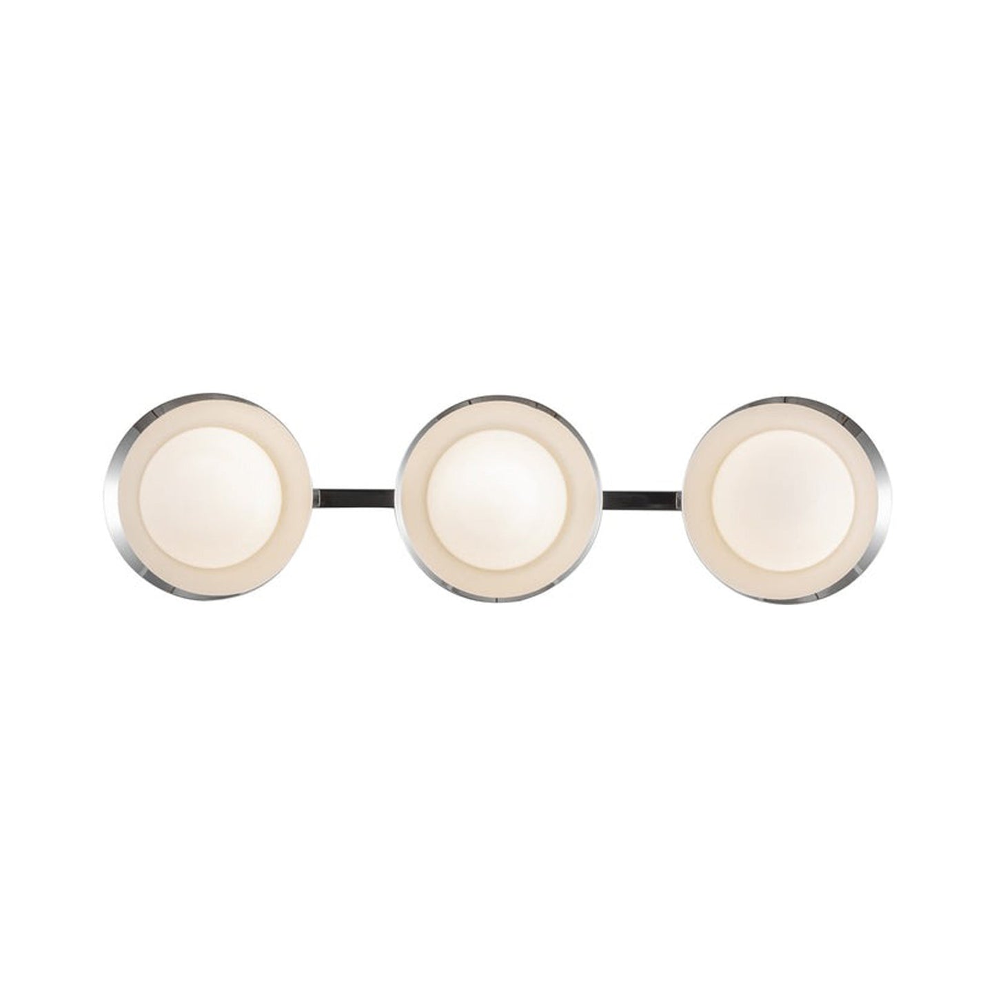Cleo LED Bath Vanity Light in Chrome (23.63-Inch).