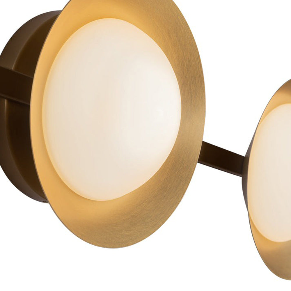 Cleo LED Bath Vanity Light in Detail.