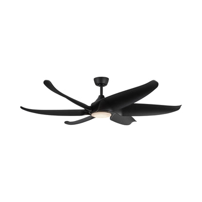 Coronado LED Ceiling Fan in Matte Black (Large).