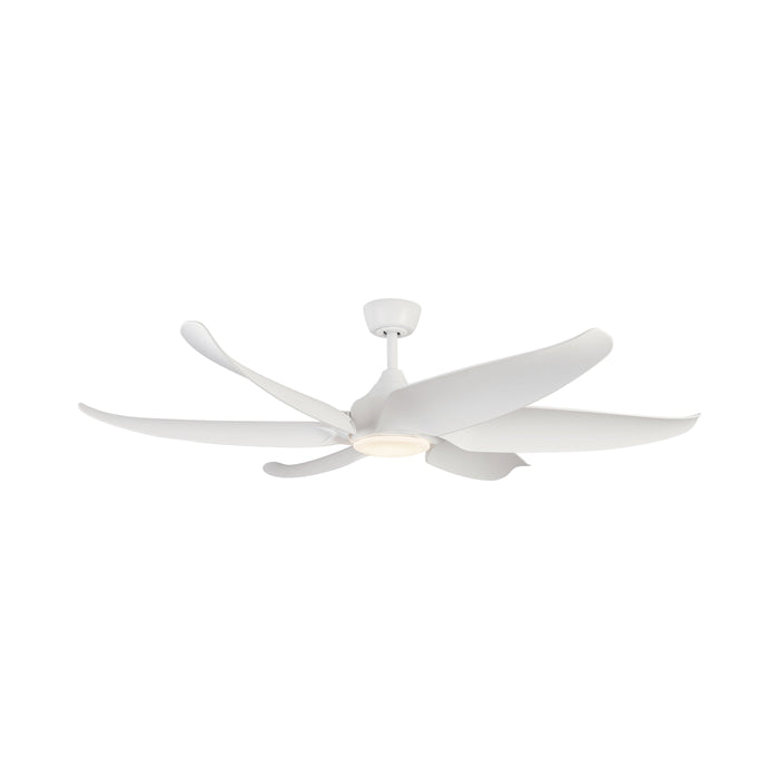Coronado LED Ceiling Fan in Matte White (Large).