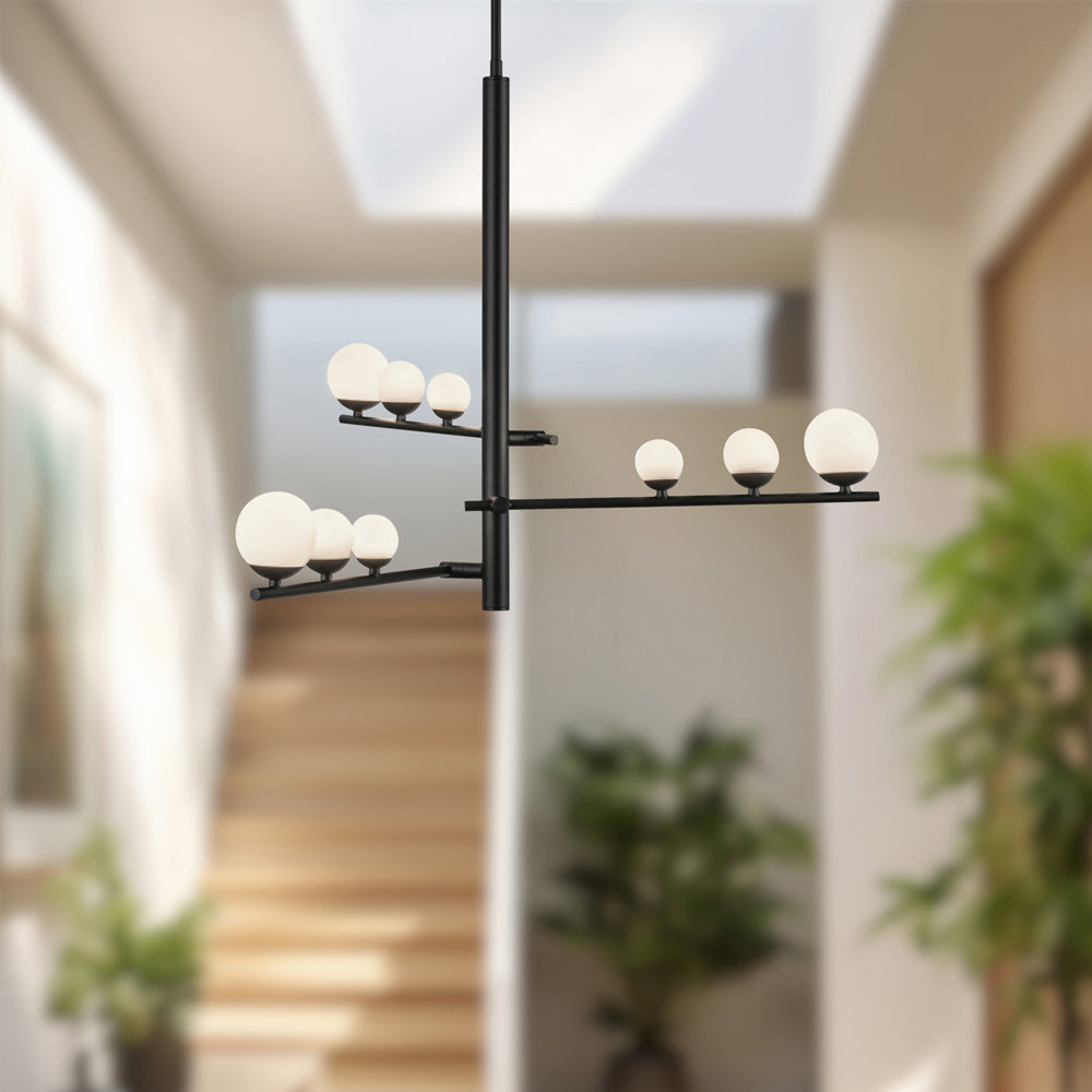 Cypress LED Chandelier in Detail.