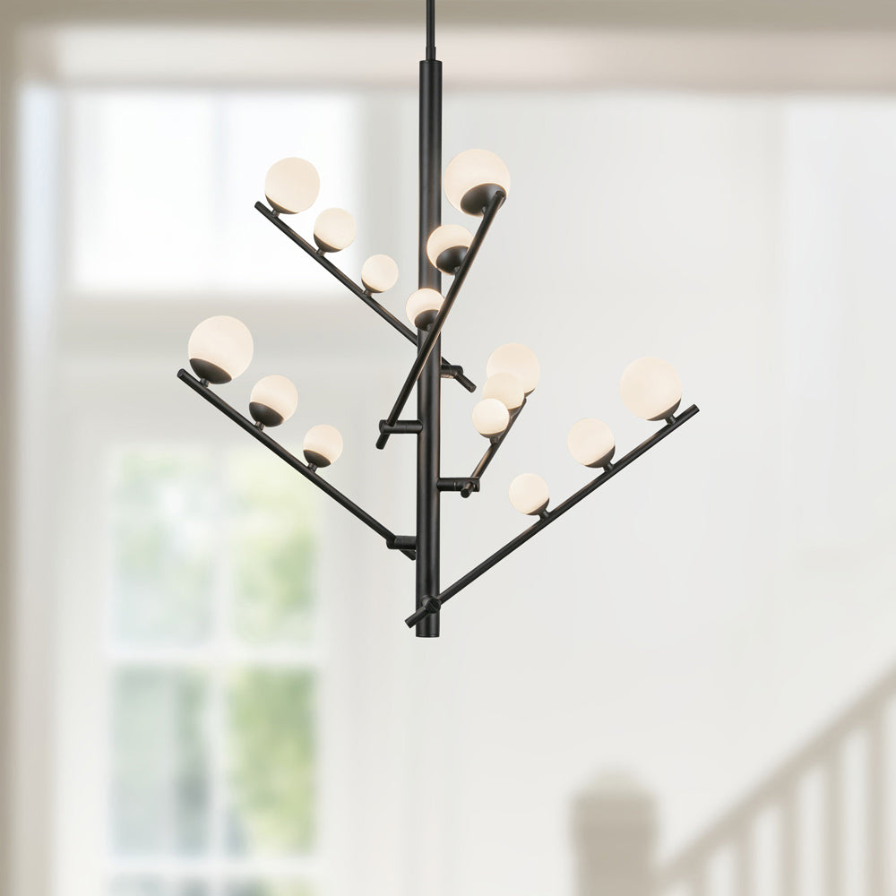 Cypress LED Chandelier in Detail.