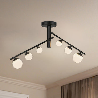 Cypress LED Semi Flush Mount Ceiling Light in Detail.