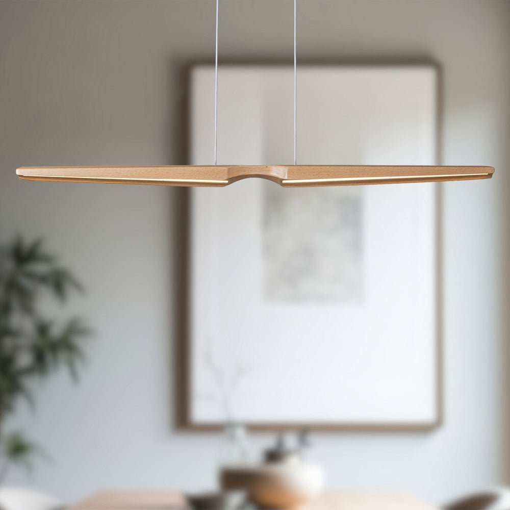 Dakota Linear LED Pendant Light in Detail.