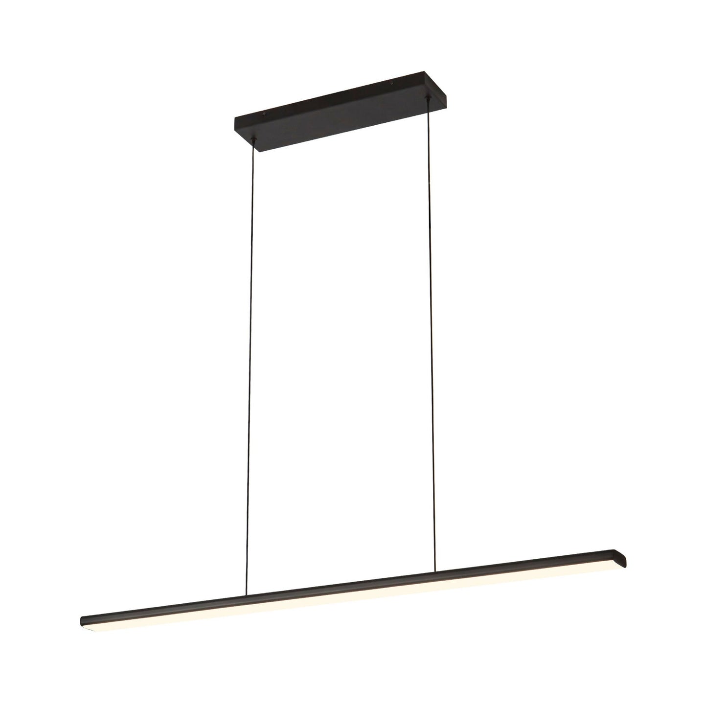 Drift Linear LED Pendant Light in Black.