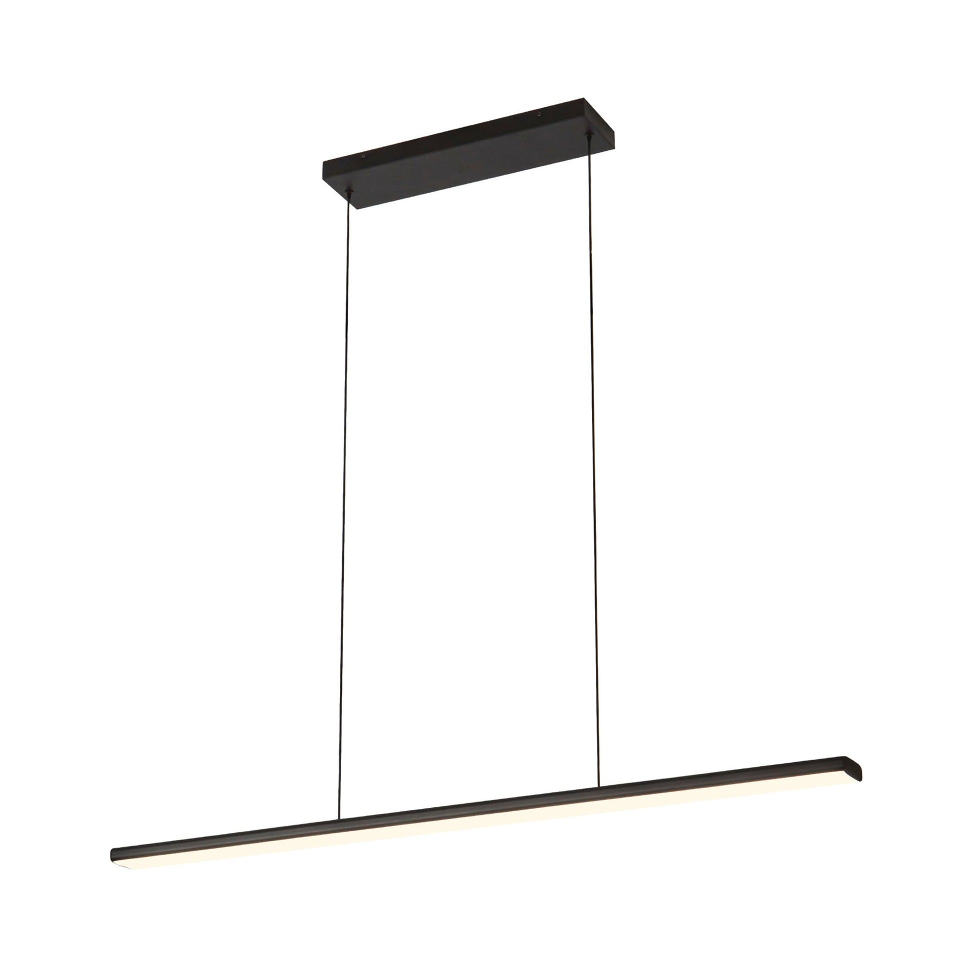Drift Linear LED Pendant Light in Black.