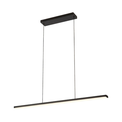 Drift Linear LED Pendant Light in Black.