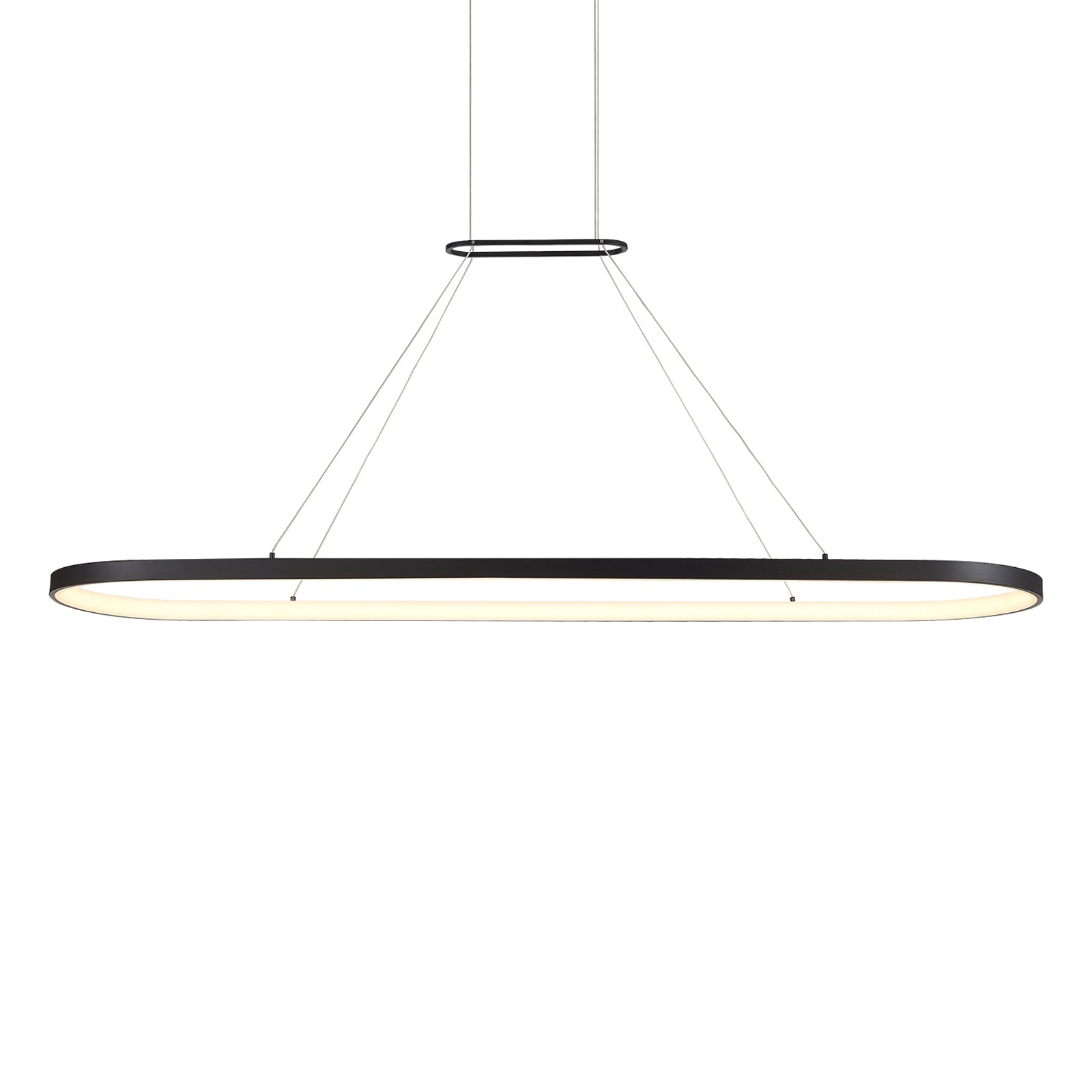 Eerie LED Pendant Light in Black (Large).