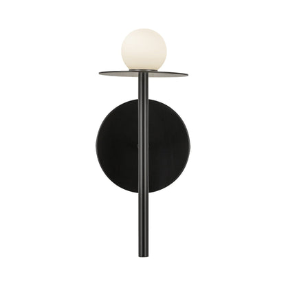 Elixir LED Wall Light in Black (10-Inch).