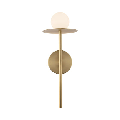 Elixir LED Wall Light in Brushed Gold (16-Inch).