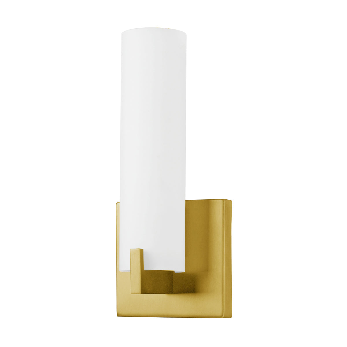 Elizabeth LED Wall Light in Brushed Gold.