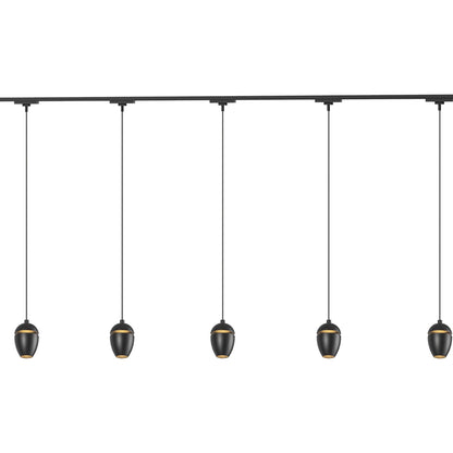 Eloa Trilo Track Multi Light LED Pendant Light in Detail.