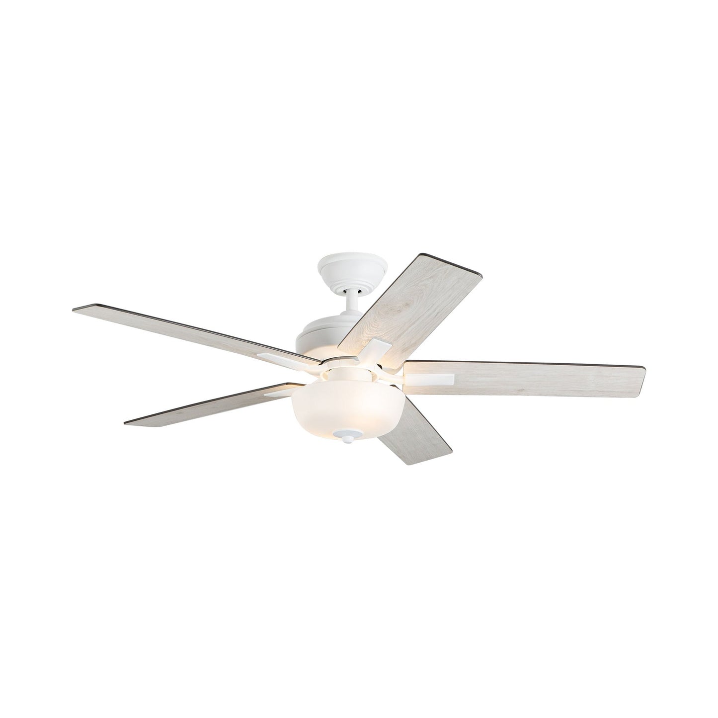 Erikson Ceiling Fan in White (Integrated LED/Wall Control).