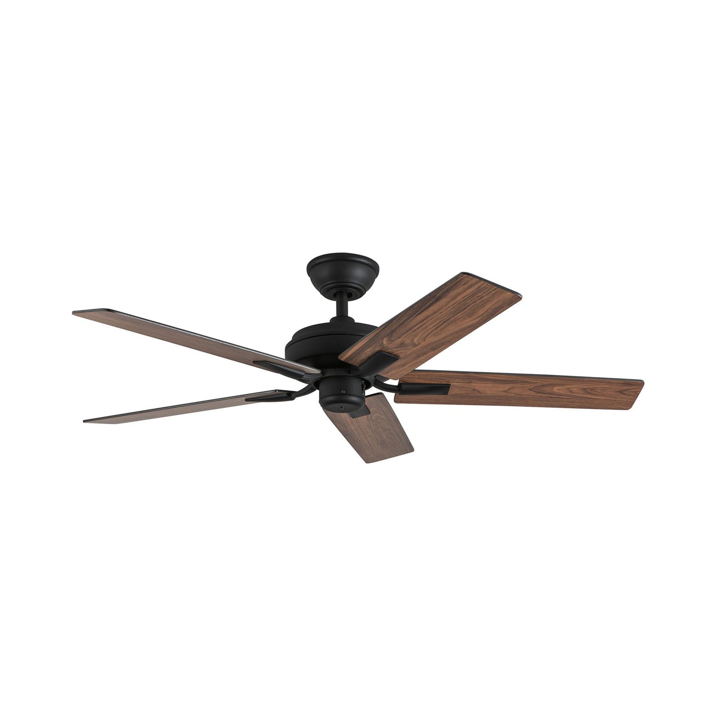 Erikson Ceiling Fan in Matte Black (No Light/Wall Control).