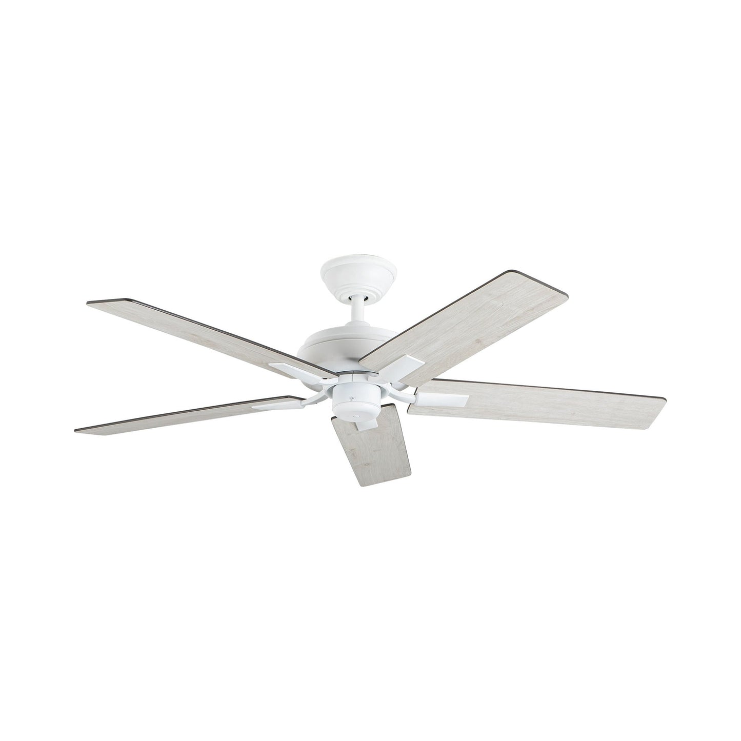 Erikson Ceiling Fan in White (No Light/Wall Control).