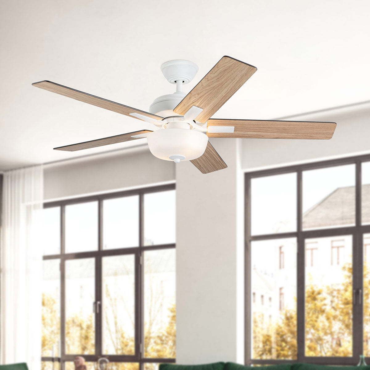 Erikson Ceiling Fan in Detail.