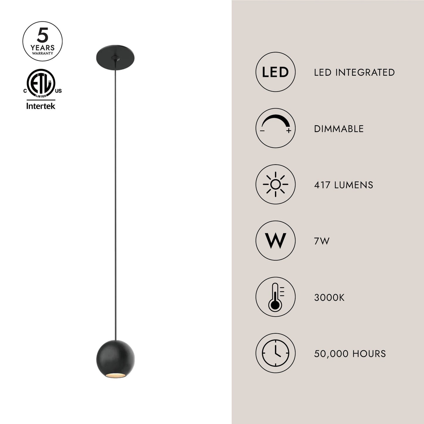 Exo LED Pendant Light in Detail.