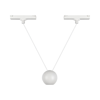 Faria Double Trilo Track LED Pendant Light in White.