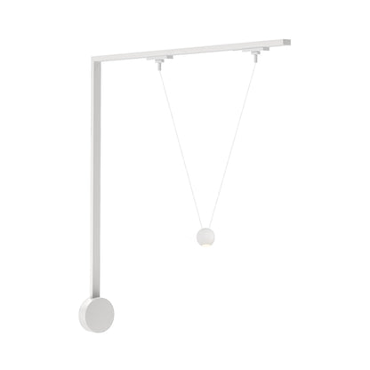Faria Double Trilo Track LED Wall Light in White.