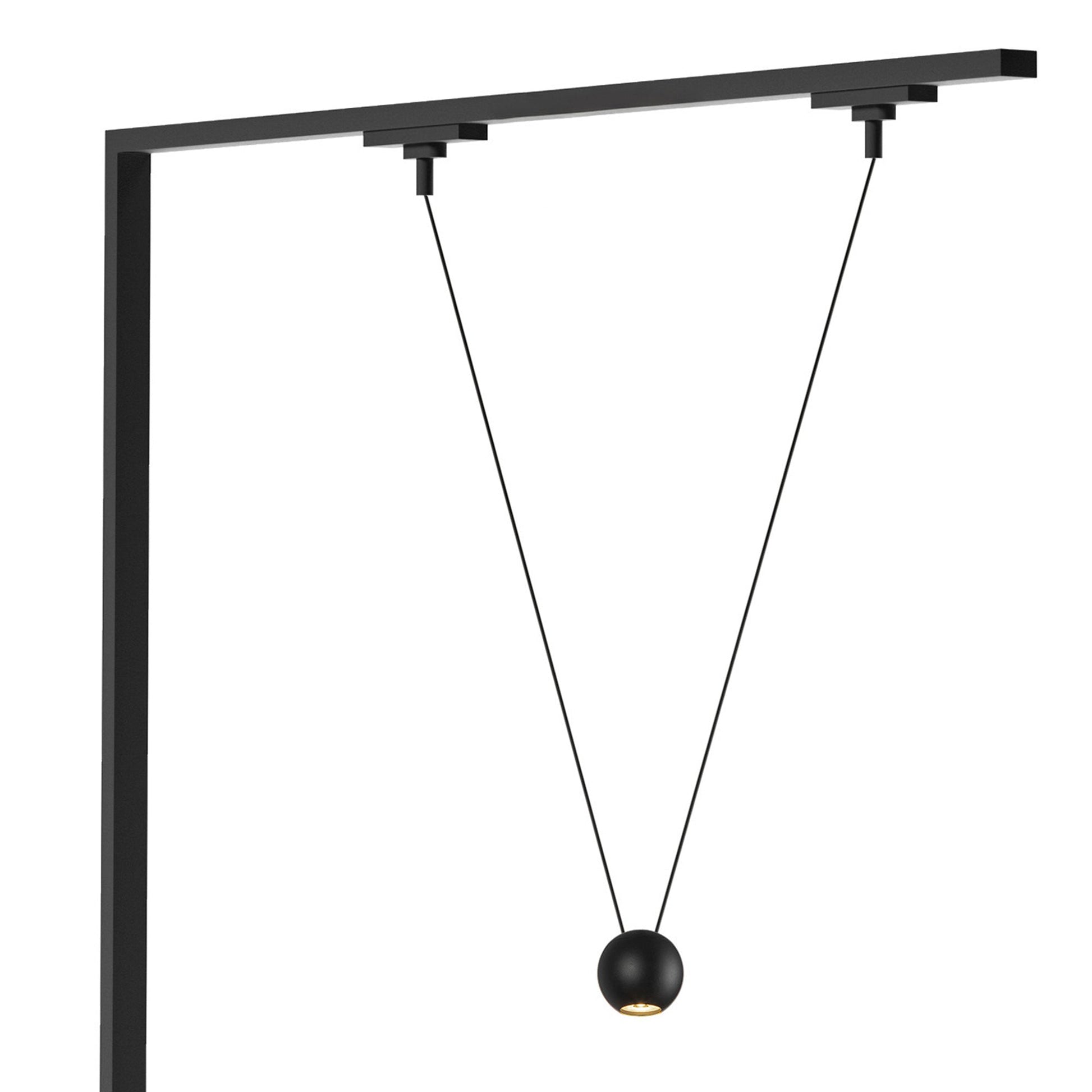 Faria Double Trilo Track LED Wall Light in Detail.