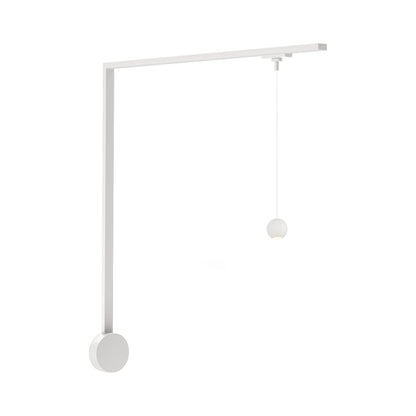 Faria Trilo Track LED Wall Light in White.