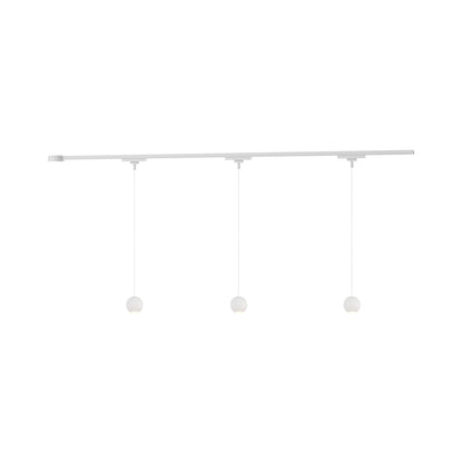 Faria Trilo Track Multi Light LED Pendant Light in White (3-Head).