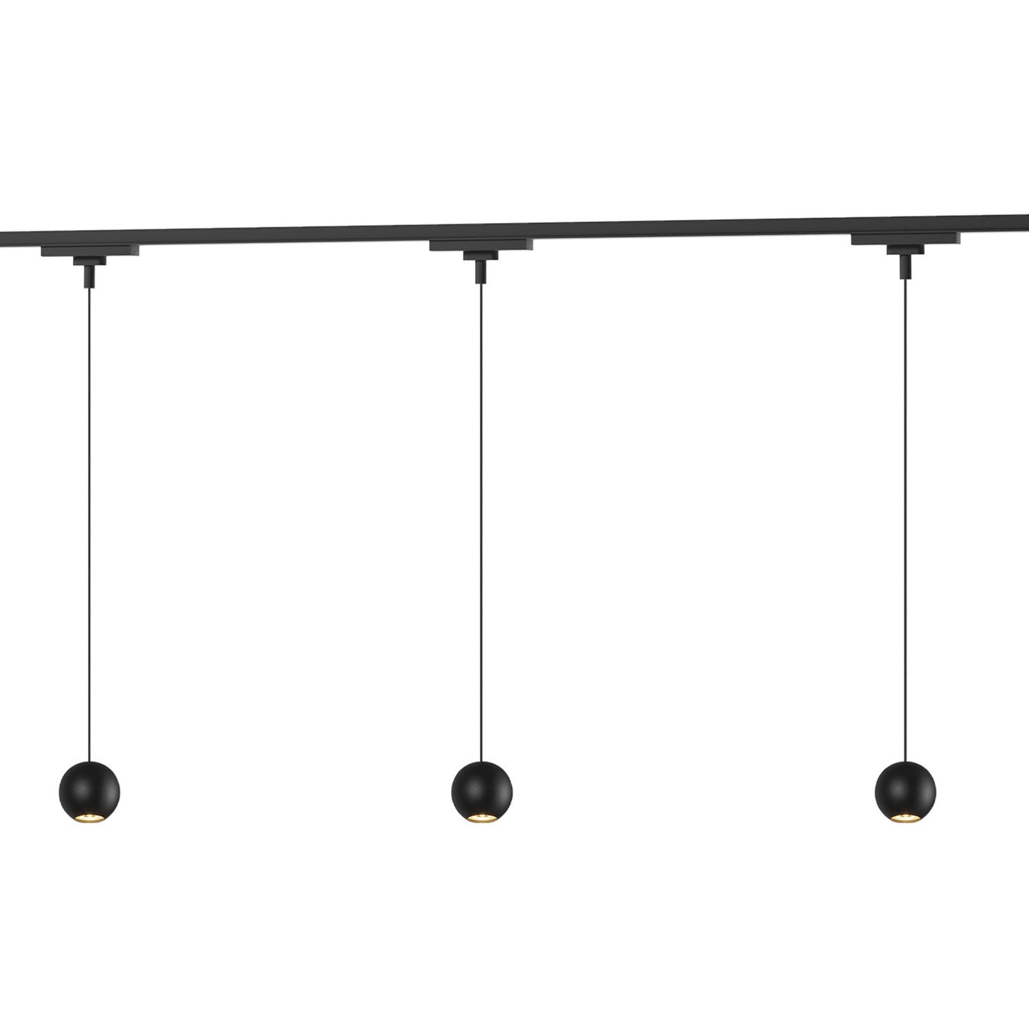 Faria Trilo Track Multi Light LED Pendant Light in Detail.