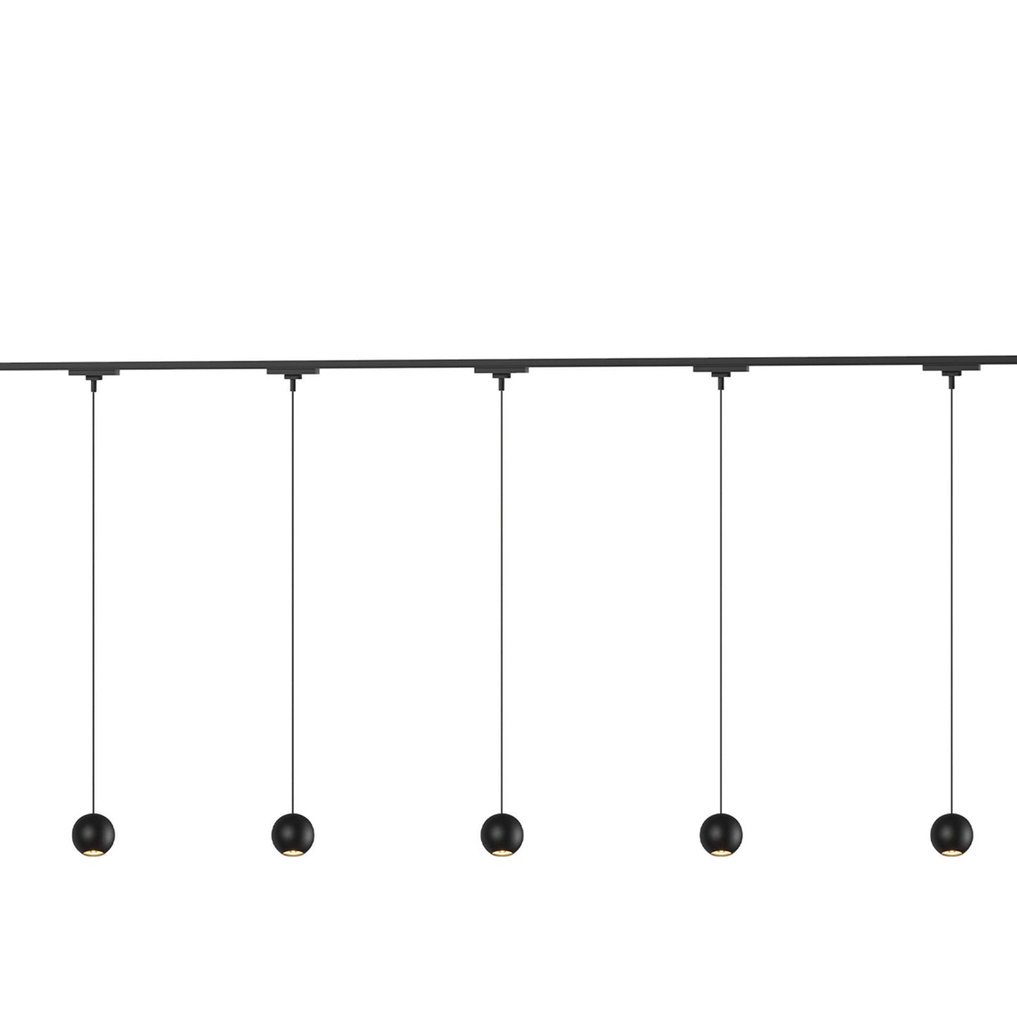 Faria Trilo Track Multi Light LED Pendant Light in Detail.